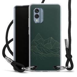 Carry Case Stoff schwarz/silber