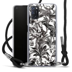 Carry Case Transparent Fabric black/silver