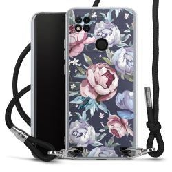 Carry Case Transparent Fabric black/silver