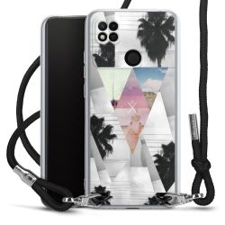 Carry Case Transparent Fabric black/silver