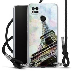 Carry Case Transparent Fabric black/silver