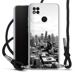 Carry Case Transparent Fabric black/silver