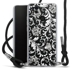 Carry Case Transparent Fabric black/silver