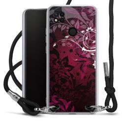 Carry Case Transparent Fabric black/silver