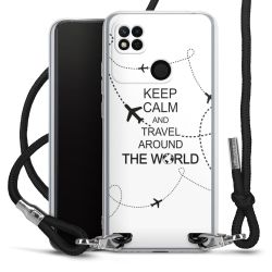 Carry Case Transparent Fabric black/silver