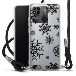 Carry Case Transparent Fabric black/silver