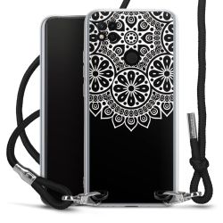 Carry Case Transparent Fabric black/silver