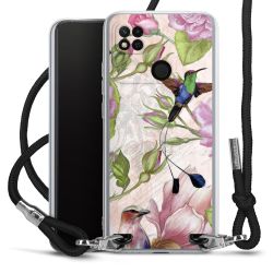 Carry Case Transparent Fabric black/silver