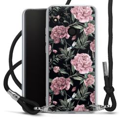 Carry Case Transparent Fabric black/silver