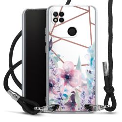 Carry Case Transparent Fabric black/silver