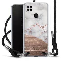 Carry Case Transparent Fabric black/silver