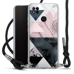 Carry Case Transparent Fabric black/silver