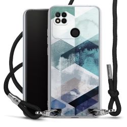 Carry Case Transparent Fabric black/silver