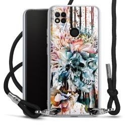 Carry Case Transparent Fabric black/silver