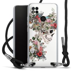 Carry Case Transparent Fabric black/silver