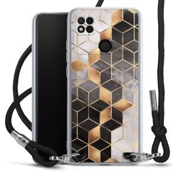 Carry Case Transparent Fabric black/silver