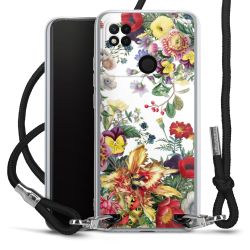 Carry Case Transparent Fabric black/silver