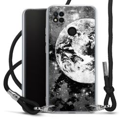 Carry Case Transparent Fabric black/silver