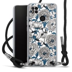 Carry Case Transparent Fabric black/silver