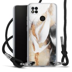 Carry Case Transparent Fabric black/silver