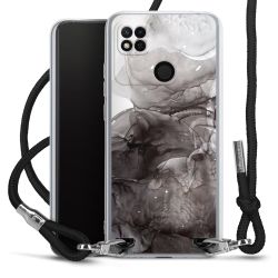 Carry Case Transparent Fabric black/silver