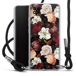 Carry Case Transparent Fabric black/silver