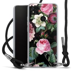 Carry Case Transparent Fabric black/silver