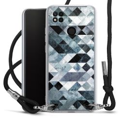 Carry Case Transparent Fabric black/silver