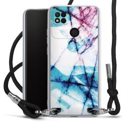 Carry Case Transparent Fabric black/silver