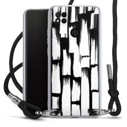 Carry Case Transparent Fabric black/silver