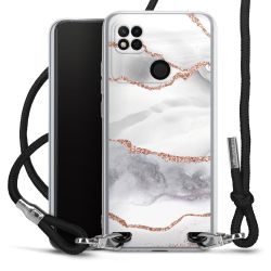 Carry Case Transparent Fabric black/silver