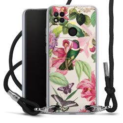 Carry Case Transparent Fabric black/silver