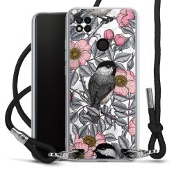 Carry Case Transparent Fabric black/silver