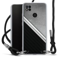 Carry Case Transparent Fabric black/silver