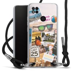 Carry Case Transparent Fabric black/silver