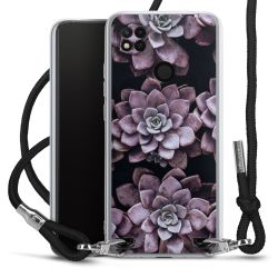 Carry Case Transparent Fabric black/silver