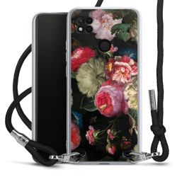 Carry Case Transparent Fabric black/silver