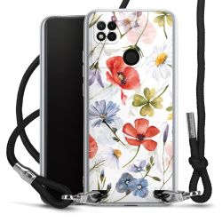 Carry Case Transparent Fabric black/silver