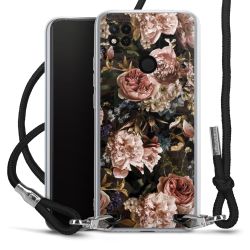 Carry Case Transparent Fabric black/silver