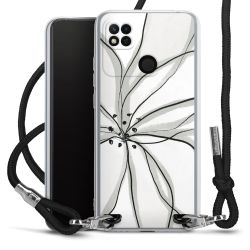 Carry Case Transparent Fabric black/silver