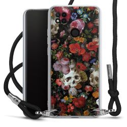 Carry Case Transparent Fabric black/silver