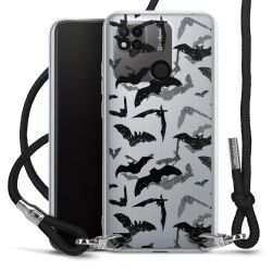 Carry Case Transparent Fabric black/silver