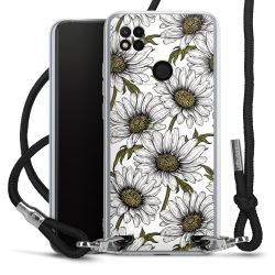 Carry Case Transparent Fabric black/silver