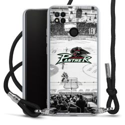 Carry Case Transparent Fabric black/silver