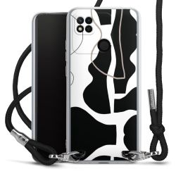 Carry Case Transparent Fabric black/silver