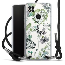 Carry Case Transparent Fabric black/silver