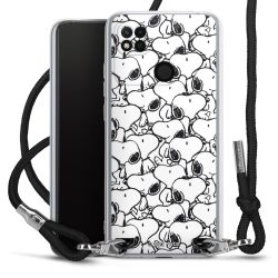 Carry Case Transparent Fabric black/silver