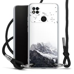 Carry Case Transparent Fabric black/silver