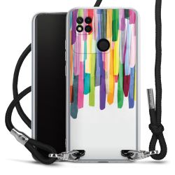 Carry Case Transparent Fabric black/silver