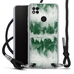 Carry Case Transparent Fabric black/silver